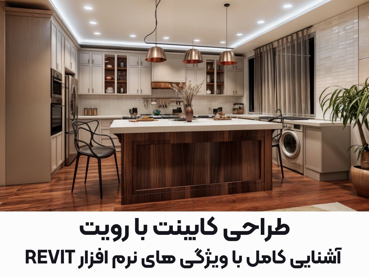 طراحی کابینت با رویت