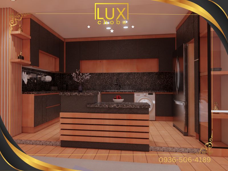 نمونه کار طراحی کابینت آشپزخانه