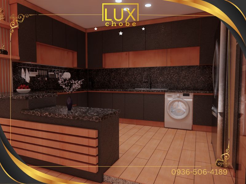 نمونه کار طراحی کابینت آشپزخانه